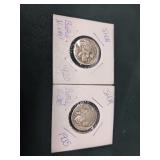 1920, 1935 buffalo nickels