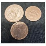 Pesos, silver