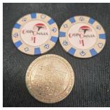Imperial palace Casino Omaha gaming tokens
