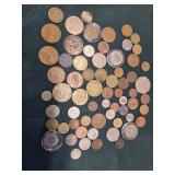Foreign coins, 1901-1960s mostly