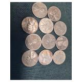 1943 steel cents, emergency coinage