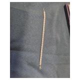 10kt gold diamond tennis bracelet