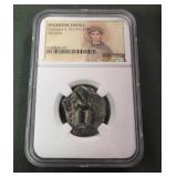 Constans II 641-668 NGC graded Ancient Byzantine