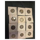 12 silver nickels