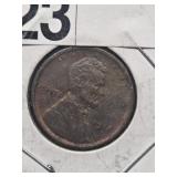 1918 Cent, R/B color