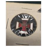1914 Red Cross pin, enameled