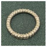 925 sterling silver marked ring, 8.5