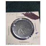 1943 5 Ore emergency coinage