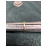 Size 9 14kt gold men