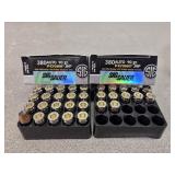 380acp Sig ammunition 32 rounds