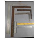 Framing squares & Mayes Squangle framing tool
