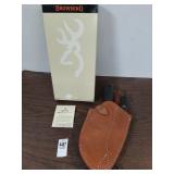 BROWNING WASATCH SET-MODEL255-CLEAVER WITH CAPER