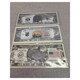 *Vietnam memorial novelty notes