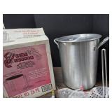 28qt Aluminum stock pot Heavy Duty with