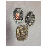 Centennial belt buckels Cherokee strip, S.