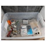 Eye lag screws, wall anchors , zip ties & more