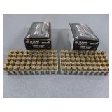 2 boxes 50 ct each 9mm Luger ammo
