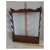 > Wood gun rack 30" x 24"