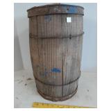 > Vtg. Nail wooden keg