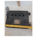 > cast iron stove door