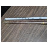 13" Brass punch 3/4" with tapered end