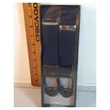 Navy Suspenders new in the box