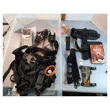 Charger, bag straps , arm guard & more