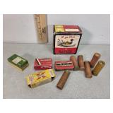 Antique ammunition/boxes, hiawatha