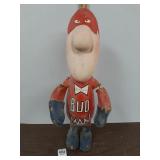 1970s Budweiser "Bud Man" approx 17" ht