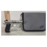 Kimber micro 9 mm pistol handgun w/ soft case