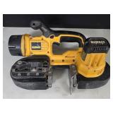 Dewalt 18v Band Saw battery took charge and tool