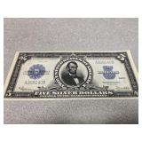 1923 $5 large note copy Fremont Ne