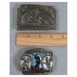 Belt buckles: Great American buckle Co.