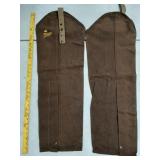 Chaps canvas water resistant.  Pheasants Forever
