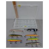 Fishing Lures- Musky + with Case