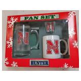 NIB Husker Mugs- Fan Set/Hunter