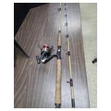 Berkley 8ft Glowstik fishing pole with
