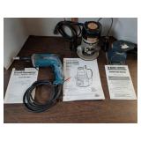 Drywall Screwdriver- Makita, Router- Craftsman