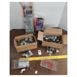 Galvanized steel snap-on conduit straps & other