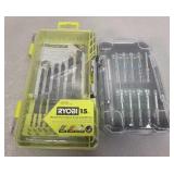 New Drill & driver bit sets - Ryobi & Masterforce
