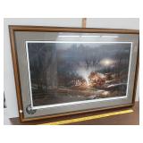 >"Campfire  Tales" by Terry Redlin artwork 40" x