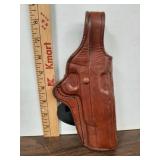 Leather belt holster RH