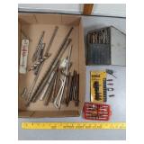Drill & router bits, chisels &+