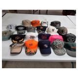 Caps: Pheasants Forever,  Bud Light,  Jackson