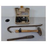 Inflate-All 150, Coleman, Slege Hammer, Crowbar +