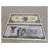 *Navy/coast gaurd novelty notes
