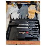 Filet Knifes/Fish Cleaning Accessories in Case