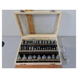Router Bits with Case, Tool Shop