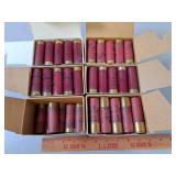 12ga Shotgun Shells,  5 Boxes of 25, 1 Partial