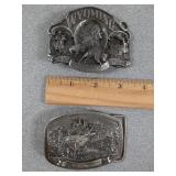 Belt buckles: Siskiyou & Spec Cast Wyoming